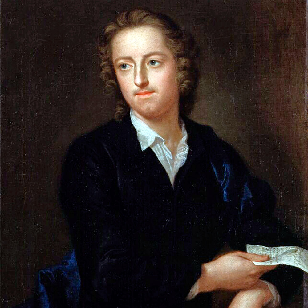 A portrait of Thomas Gray, painted by by John Giles Eccardt